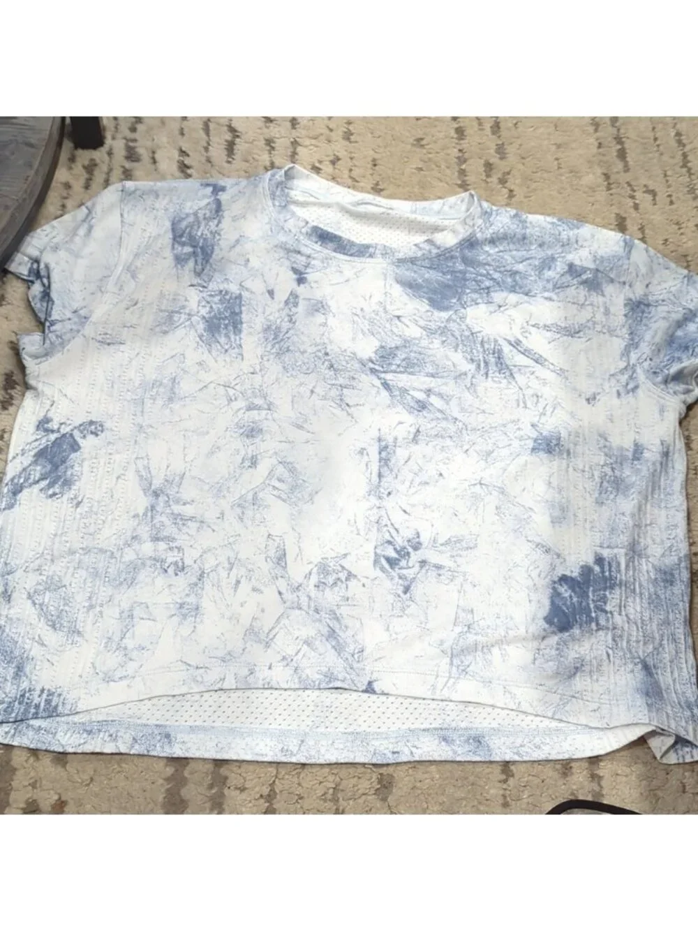 Lululemon Train to Be Short Sleeve White / Luna